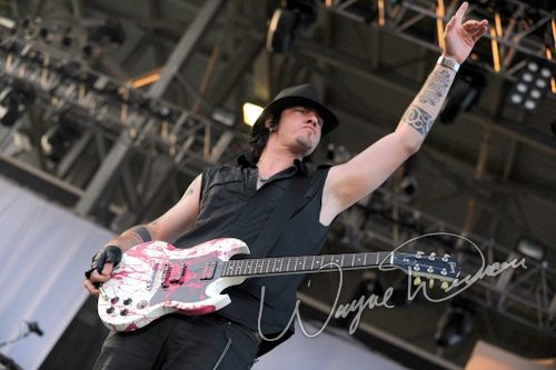 Three Days Grace at Columbus Crew Stadium Columbus, OH on May 22, 2010 &mdash; concert photo by Wayne Dennon