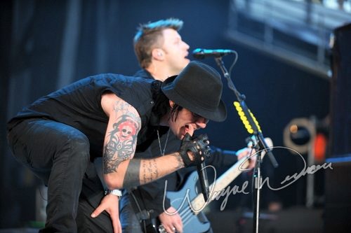 Three Days Grace at Columbus Crew Stadium Columbus, OH on May 22, 2010 &mdash; concert photo by Wayne Dennon