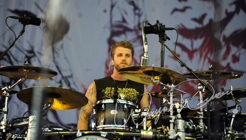 Three Days Grace at Columbus Crew Stadium Columbus, OH on May 22, 2010 &mdash; concert photo by Wayne Dennon