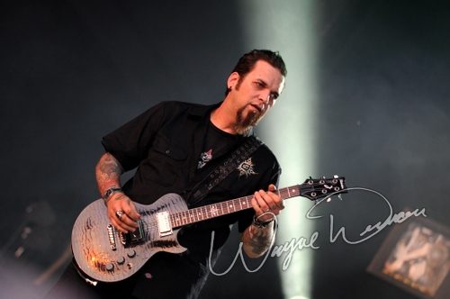 Three Days Grace at Catch the Fever festival grounds Pryor, OK on May 28, 2010 &mdash; concert photo by Wayne Dennon