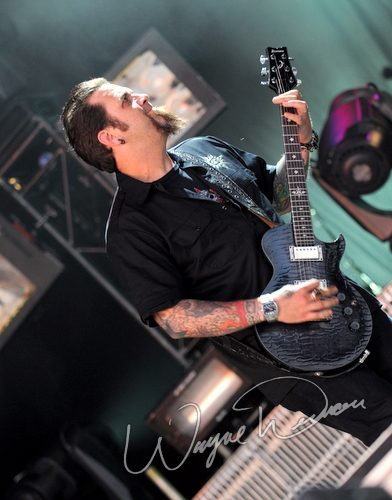 Three Days Grace at Catch the Fever festival grounds Pryor, OK on May 28, 2010 &mdash; concert photo by Wayne Dennon