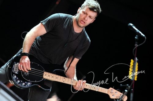 Three Days Grace at Catch the Fever festival grounds Pryor, OK on May 28, 2010 &mdash; concert photo by Wayne Dennon
