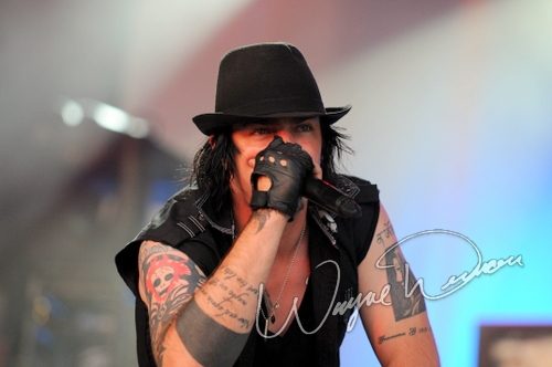 Three Days Grace at Catch the Fever festival grounds Pryor, OK on May 28, 2010 &mdash; concert photo by Wayne Dennon