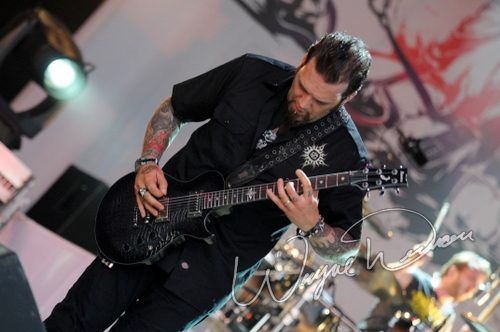 Three Days Grace at Catch the Fever festival grounds Pryor, OK on May 28, 2010 &mdash; concert photo by Wayne Dennon