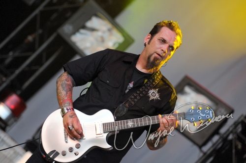 Three Days Grace at Catch the Fever festival grounds Pryor, OK on May 28, 2010 &mdash; concert photo by Wayne Dennon