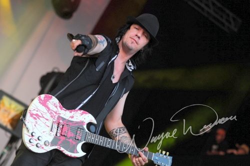 Three Days Grace at Catch the Fever festival grounds Pryor, OK on May 28, 2010 &mdash; concert photo by Wayne Dennon