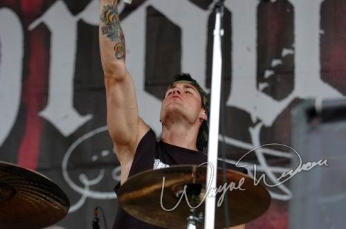 Throwdown at Ozzfest Columbus, OH on July 20, 2004 &mdash; concert photo by Wayne Dennon