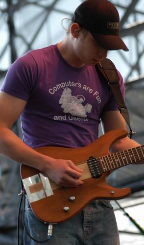 Trapt at Tower City Ampitheater Cleveland, OH on June 1, 2003 &mdash; concert photo by Wayne Dennon