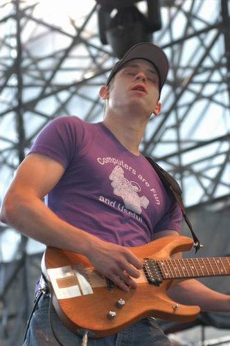 Trapt at Tower City Ampitheater Cleveland, OH on June 1, 2003 &mdash; concert photo by Wayne Dennon