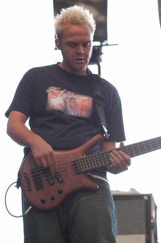 Trapt at Tower City Ampitheater Cleveland, OH on June 1, 2003 &mdash; concert photo by Wayne Dennon