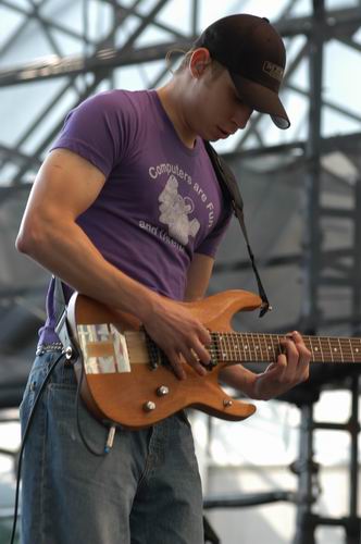 Trapt at Tower City Ampitheater Cleveland, OH on June 1, 2003 &mdash; concert photo by Wayne Dennon