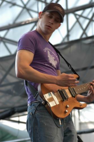 Trapt at Tower City Ampitheater Cleveland, OH on June 1, 2003 &mdash; concert photo by Wayne Dennon