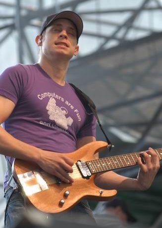 Trapt at Tower City Ampitheater Cleveland, OH on June 1, 2003 &mdash; concert photo by Wayne Dennon