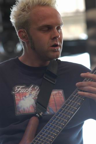 Trapt at Tower City Ampitheater Cleveland, OH on June 1, 2003 &mdash; concert photo by Wayne Dennon