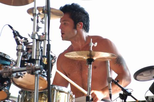 Trapt at Tower City Ampitheater Cleveland, OH on June 1, 2003 &mdash; concert photo by Wayne Dennon