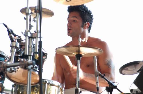 Trapt at Tower City Ampitheater Cleveland, OH on June 1, 2003 &mdash; concert photo by Wayne Dennon