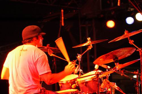 Trapt at LRS Fest Louisville, KY on September 28, 2003 &mdash; concert photo by Wayne Dennon