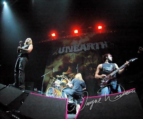 Unearth at U.S. Bank Arena Cincinnati, OH on October 14, 2005 &mdash; concert photo by Wayne Dennon