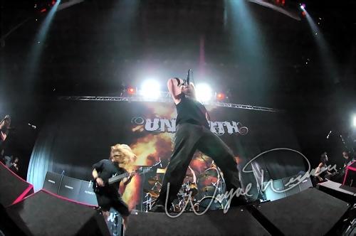 Unearth at U.S. Bank Arena Cincinnati, OH on October 14, 2005 &mdash; concert photo by Wayne Dennon