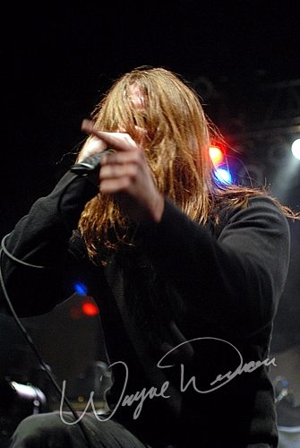 Unearth at Lifestyle Communities Pavilion Columbus, OH on February 12, 2007 &mdash; concert photo by Wayne Dennon