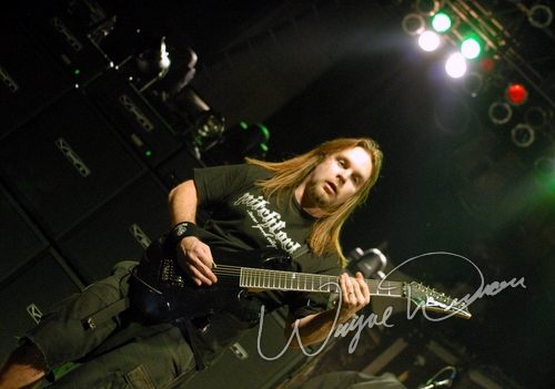 Unearth at Lifestyle Communities Pavilion Columbus, OH on February 12, 2007 &mdash; concert photo by Wayne Dennon