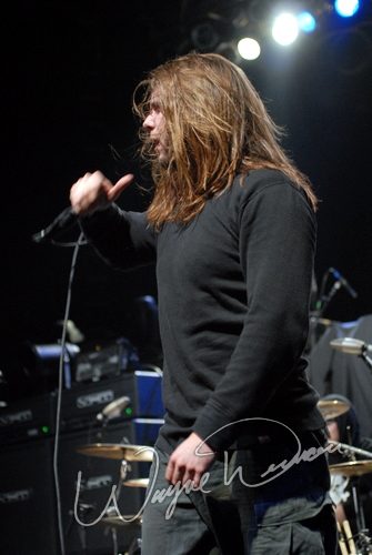 Unearth at Lifestyle Communities Pavilion Columbus, OH on February 12, 2007 &mdash; concert photo by Wayne Dennon