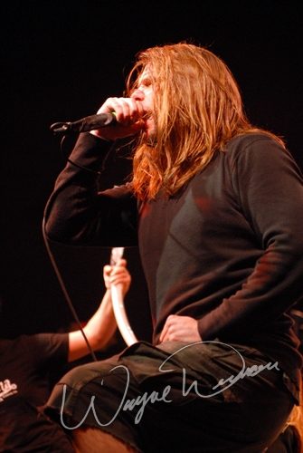 Unearth at Lifestyle Communities Pavilion Columbus, OH on February 12, 2007 &mdash; concert photo by Wayne Dennon
