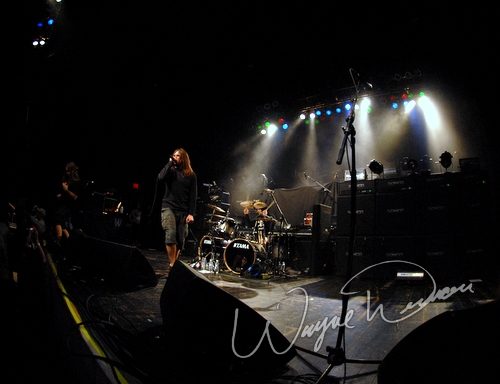 Unearth at Lifestyle Communities Pavilion Columbus, OH on February 12, 2007 &mdash; concert photo by Wayne Dennon