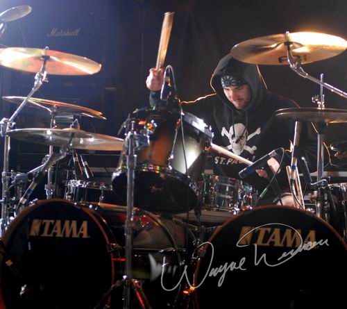 Unearth at Lifestyle Communities Pavilion Columbus, OH on February 12, 2007 &mdash; concert photo by Wayne Dennon