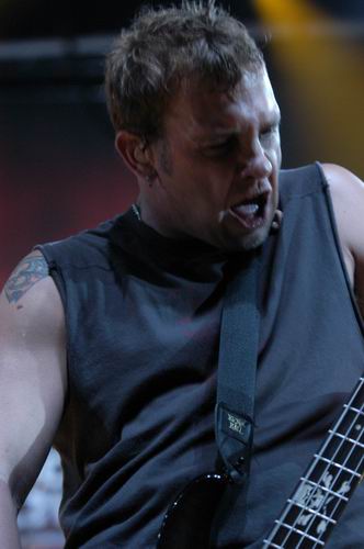 3 Doors Down at Freedom Hall Civic Center Johnson City, TN on October 29, 2003 &mdash; concert photo by Wayne Dennon