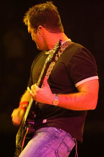 3 Doors Down at Freedom Hall Civic Center Johnson City, TN on October 29, 2003 &mdash; concert photo by Wayne Dennon