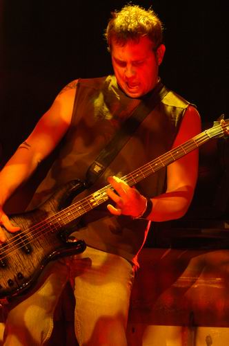 3 Doors Down at Freedom Hall Civic Center Johnson City, TN on October 29, 2003 &mdash; concert photo by Wayne Dennon