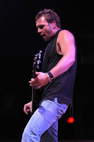 3 Doors Down at Freedom Hall Civic Center Johnson City, TN on October 29, 2003 &mdash; concert photo by Wayne Dennon