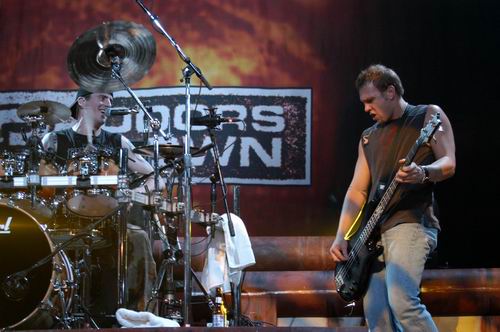 3 Doors Down at Freedom Hall Civic Center Johnson City, TN on October 29, 2003 &mdash; concert photo by Wayne Dennon