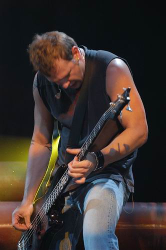 3 Doors Down at Freedom Hall Civic Center Johnson City, TN on October 29, 2003 &mdash; concert photo by Wayne Dennon