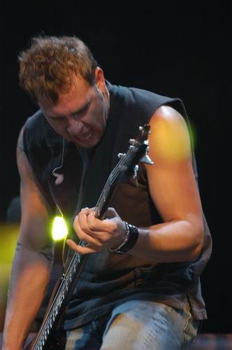 3 Doors Down at Freedom Hall Civic Center Johnson City, TN on October 29, 2003 &mdash; concert photo by Wayne Dennon