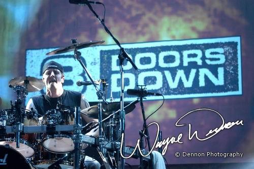 3 Doors Down at Toledo Sports Arena Toledo, OH on January 2, 2004 &mdash; concert photo by Wayne Dennon