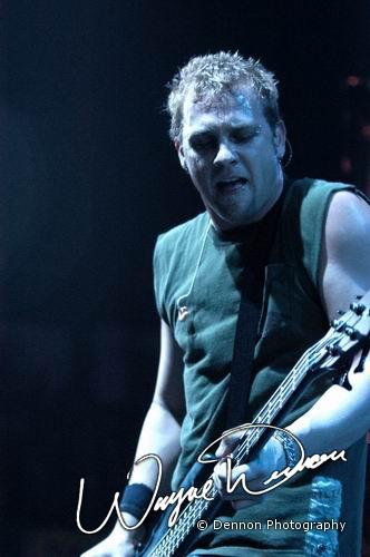 3 Doors Down at Toledo Sports Arena Toledo, OH on January 2, 2004 &mdash; concert photo by Wayne Dennon