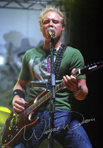 3 Doors Down at Germain Amphitheater Columbus, OH on July 23, 2005 &mdash; concert photo by Wayne Dennon