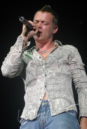 3 Doors Down at Germain Amphitheater Columbus, OH on July 23, 2005 &mdash; concert photo by Wayne Dennon