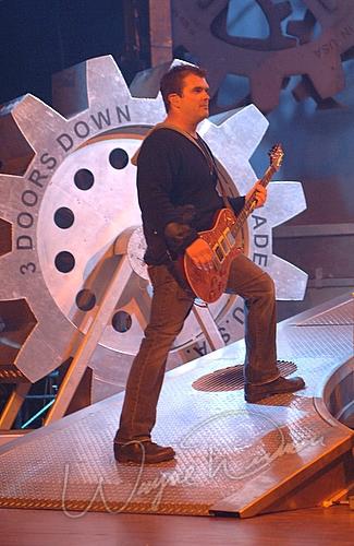 3 Doors Down at Riverbend Music Center Cincinnati, OH on October 24, 2005 &mdash; concert photo by Wayne Dennon