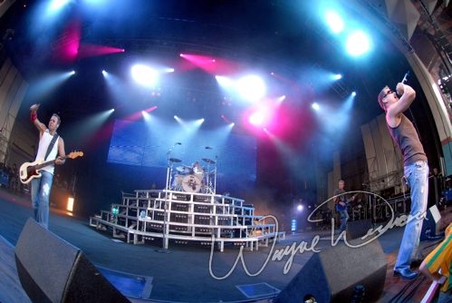 3 Doors Down at Riverbend Music Center Cincinnati, OH on June 25, 2006 &mdash; concert photo by Wayne Dennon