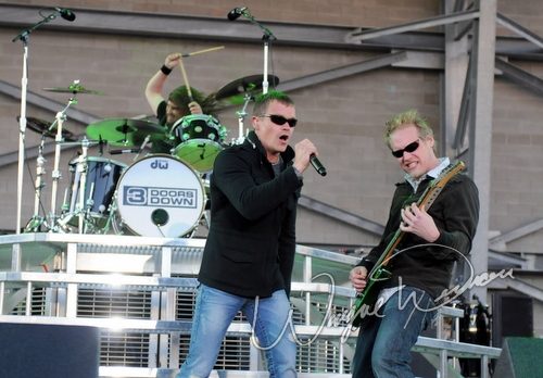 3 Doors Down at Columbus Crew Stadium Columbus, OH on May 18, 2008 &mdash; concert photo by Wayne Dennon