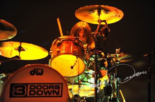 3 Doors Down at U.S. Bank Arena Cincinnati, OH on December 10, 2008 &mdash; concert photo by Wayne Dennon
