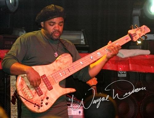 Victor Wooten at Madison Theater Covington, KY on April 10, 2005 &mdash; concert photo by Wayne Dennon