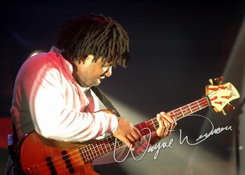 Victor Wooten at Madison Theater Covington, KY on April 10, 2005 &mdash; concert photo by Wayne Dennon