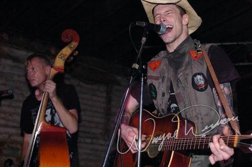 Hank Williams III at Top Cats Cincinnati, OH on June 11, 2004 &mdash; concert photo by Wayne Dennon