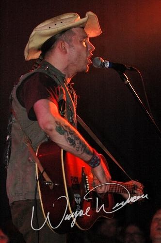 Hank Williams III at 20th Century Theater Cincinnati, OH on April 21, 2005 &mdash; concert photo by Wayne Dennon