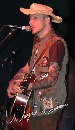 Hank Williams III concert photo by Wayne Dennon