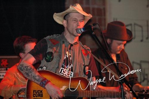 Hank Williams III at 20th Century Theater Cincinnati, OH on April 21, 2005 &mdash; concert photo by Wayne Dennon
